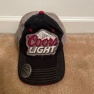 Coors Light Ball Cap with Bottle Opener